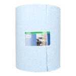 Vliesstoff Rolle 32 cm x 38 cm x 106,4 m 1lg 280 Blatt blau W1,W2,W3 Tork Premiu