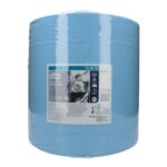 Putztuchrolle 37 cm x 34 cm x 340 m 2-lagig 1000 Blatt blau W1 Tork Premium