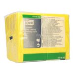 Reinigungstuch 30 cm x 38 cm 1-lagig  W8 Tork Premium gelb