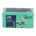 Reinigungstuch 30 cm x 38 cm 1-lagig  W8 Tork Premium grün