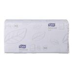 Falthandtücher 25 cm x 23 cm 2-lagig Zickzack weiss H3 Tork Advanced