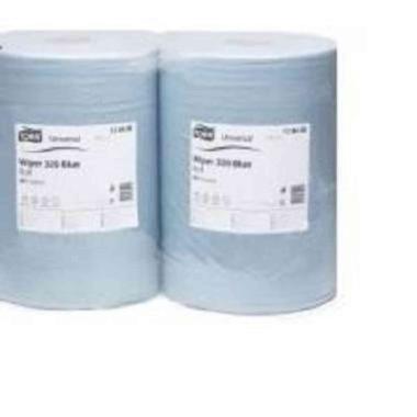 51260 Putztuchrolle recycelt 37 cm x 34 cm 340m 2-lagig blau W1 Tork Universal – Bild 1