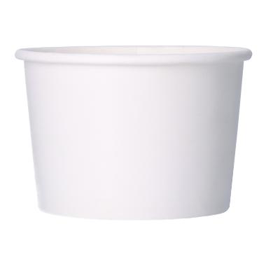 54225 Suppenbecher Pappe-PE Ø 110 mm x Höhe 75 mm 550 ml weiss – Bild 1