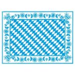 Tischset Dunicel 30 cm x 40 cm Bayernraute