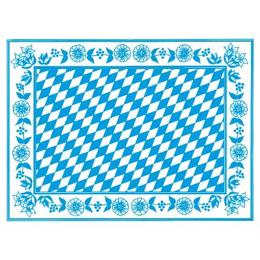 55052 Tischset Dunicel 30 cm x 40 cm Bayernraute – Bild 1