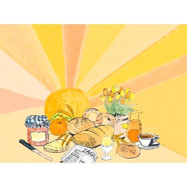 55067 Tischset Dunicel 30 cm x 40 cm Ein Schöner Tag – Bild 1