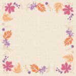 Mitteldecke Dunicel 84 cm x 84 cm Bright Autumn