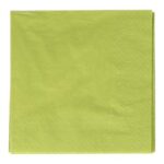 Serviette 24 cm x 24 cm 3-lagig 1/4 Falz kiwi