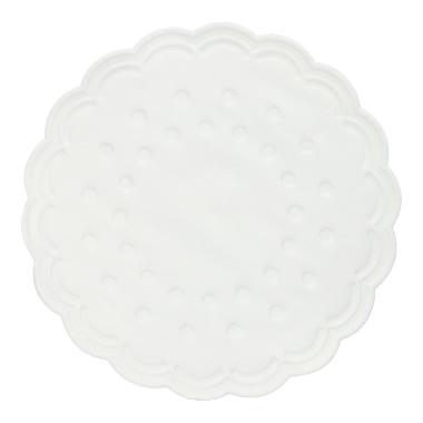 552641 Tassentropfdeckchen Ø 7,5 cm 8-lagig weiss – Bild 1