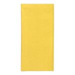 Serviette 33 cm x 33 cm 3-lagig 1/8 Falz gelb