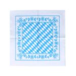 Serviette 33 cm x 33 cm 3-lagig 1/4 Falz Bayern-Raute