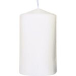 Stumpenkerze 100 mm x Ø 50 mm weiss 20Std