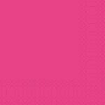 Serviette 33 cm x 33 cm 3-lagig 1/4 Falz fuchsia