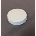 Glasabdeckung Ø 72mm weiss