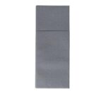 Serviettentasche Bio Duniletto Slim 40 cm x 33 cm Granite Grey