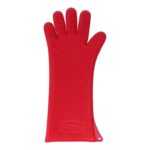Silikon-Ofenhandschuh 43cm one-size rot