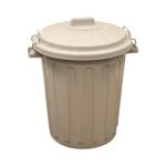 Abfalltonne 49 cm x 43 cm x 57 cm 46L grau