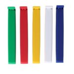 Beutelklammern 14 cm farbig sortiert Beutel a 20 Stück