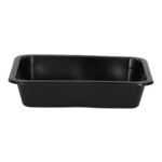 Mehrweg-Schale 227 mm x 178 mm x 50 mm ungeteilt 1270 ml schwarz