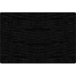 Mehrweg-Tischset Silikon 30 cm x 45 cm schwarz