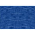 Mehrweg-Tischset Silikon 30 cm x 45 cm blau