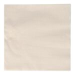 Serviette Bio Dunisoft 40 cm x 40 cm 1-lagig 1/4-Falz Cream