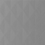 Serviette Elegance 40 cm x 40 cm 1-lagig 1/4 Falz Crystal Granite Grey