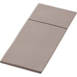 Serviettentasche Duniletto Slim 40 cm x 33 cm greige