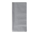 Serviette 40 cm x 40 cm 3-lagig 1/8 Falz Granite Grey