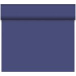 Tischläufer Bio Dunicel Tete-a-Tete 40 cm x 24 m Dunkelblau