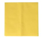 Serviette Bio Dunisoft 40 cm x 40 cm 1-lagig 1/4 Falz gelb
