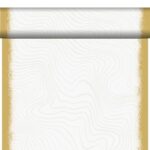 Tischläufer Bio Dunicel Tete-a-Tete 40 cm x 24 m Sparkly White