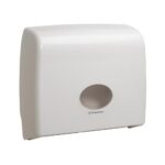 Toilettenpapierspender Jumbo 38,2 cm x 44,6 cm x 12,9 cm weiss Aquarius
