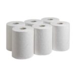 Handtuchrolle recycelt 165 m x 19,8 cm 1-lagig weiss Scott