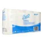 Toilettenpapier recycelt 12 cm x 9,5 cm 2-lagig 350 Blatt weiss Scott Essential
