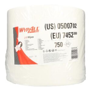 WypAll L40 recycelt 31 cm x 32 cm 1-lagig 750 Blatt weiss