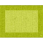 Tischset Bio Dunicel 30 cm x 40 cm Linnea kiwi