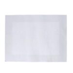 Tischset Bio Dunicel 30 cm x 40 cm Linnea weiss