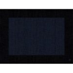 Tischset Bio Dunicel 30 cm x 40 cm Linnea schwarz