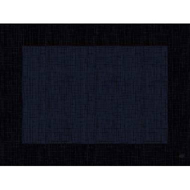 686561 Tischset Bio Dunicel 30 cm x 40 cm Linnea schwarz – Bild 1