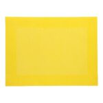 Tischset Bio Dunicel 30 cm x 40 cm Linnea gelb