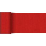 Tischläufer Dunicel 15 cm x 20 m Linnea Red