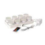LED-Set Mini Bunt 8 Stück 48 mm x Ø 50 mm 13 Std. UN3480-9