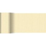 Tischläufer Dunicel 15 cm x 20 m Linnea Cream