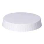 Glasabdeckung Ø 82 mm weiss