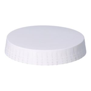 Glasabdeckung Ø 82 mm weiss