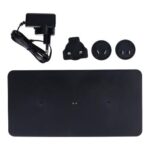 LED-Ladestation 45 cm x 65 cm x 90 cm grau 2 Ebenen