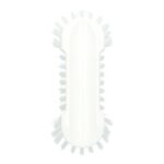 Waschbürste rund 190 mm x 65 mm x 30 mm weiss-transparent harte Borsten