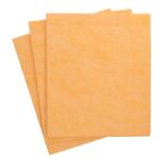 Bodentuch Vlies 50 cm x 60 cm orange 3Stck