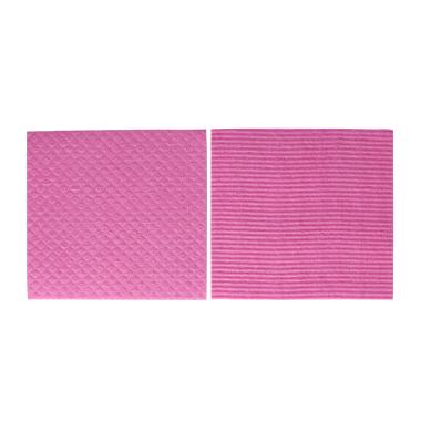 70332 Schwammtuch 18 cm x 20 cm rot feucht – Bild 1